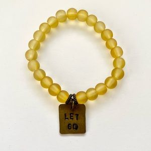 Let Go” - Beaded Bracelet